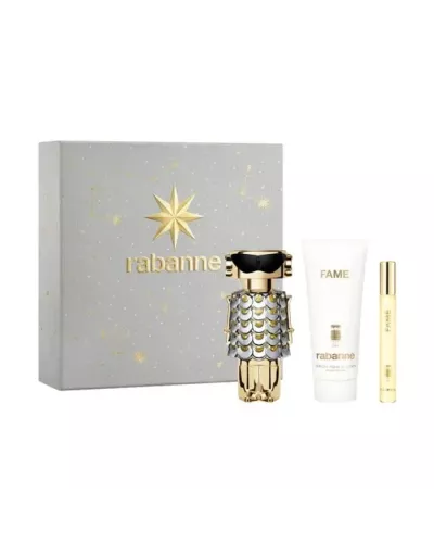 Rabanne Fame Eau De Parfum Vaporisateur 80ml Coffret 3 Produits