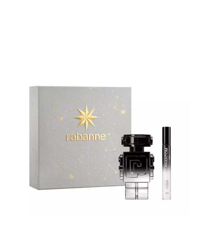 Set de Parfum Intenso Elixir Phantom de Rabanne en Vaporizador 50ml con 2 productos