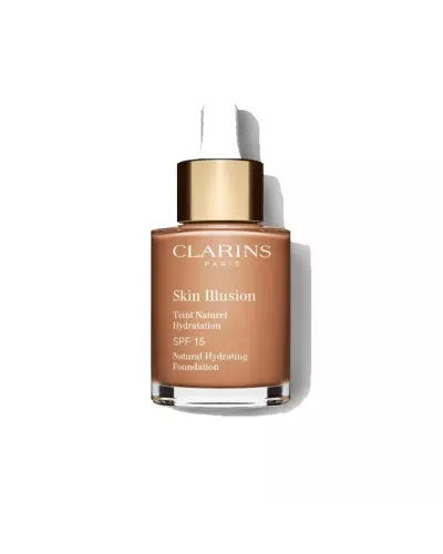 Clarins Skin Illusion Base De Maquillaje Fluida Spf15 112.3 Sandalwood 30ml