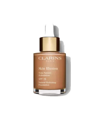 Clarins Skin Illusion Natural Hydrating Foundation Spf15 113 Chestnut 30ml