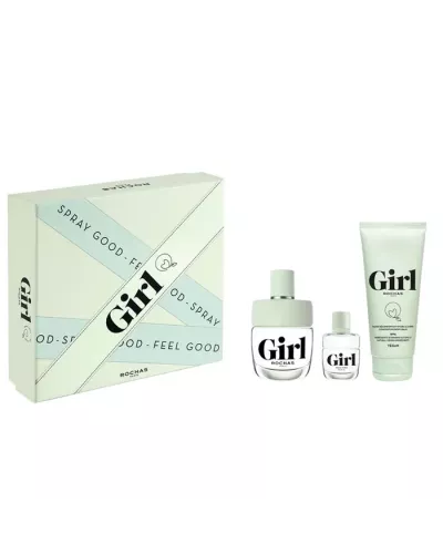 Rochas Girl Eau De Toilette Vaporisateur 100ml Coffret 3 Produits