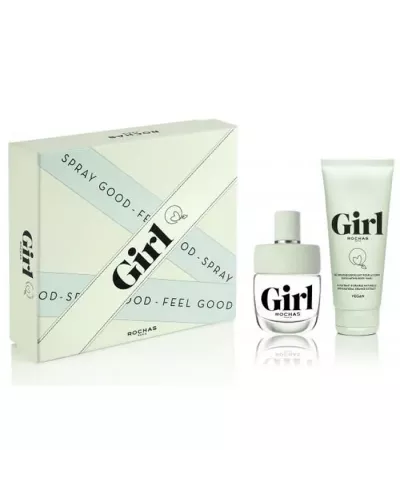 Rochas Girl Eau De Toilette Vaporisateur 60ml Coffret 2 Produits