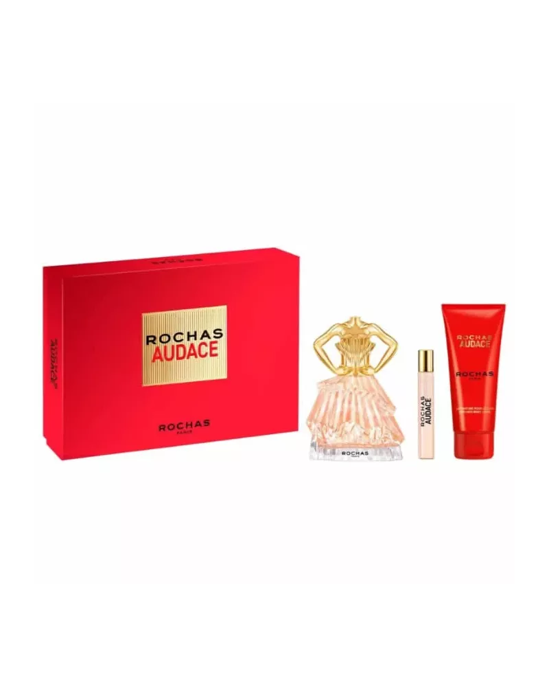 Rochas Audace Eau de Parfum Spray 90ml Gift Set