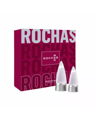 Rochas Man Eau De Toilette Spray 100ml Set 2 Pieces