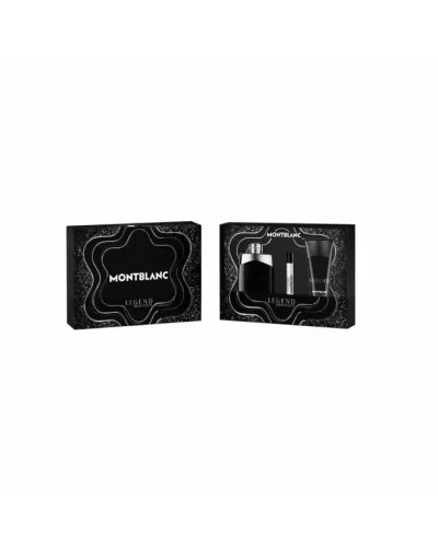 Montblanc Legend Eau De Toilette Spray 100ml Set 3 Piezas