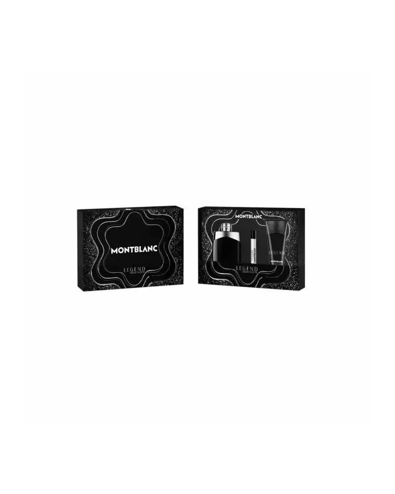 Montblanc Legend Eau De Toilette Spray 100ml Set 3 Piezas