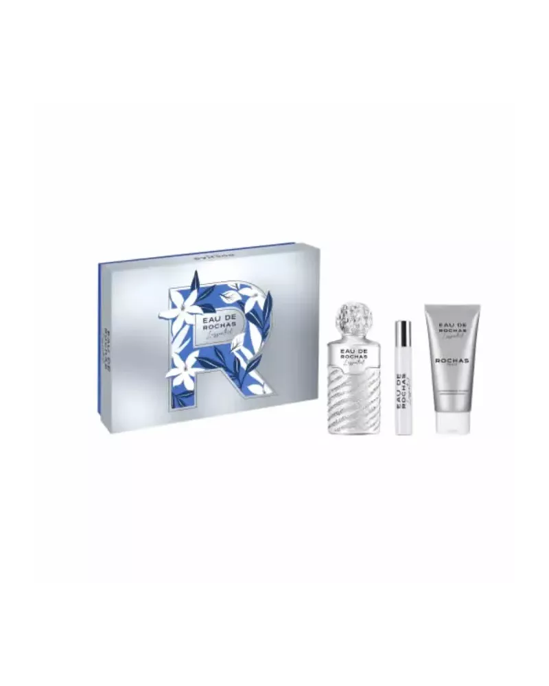 Rochas Eau de Rochas L'Essentiel Eau de Parfum Spray 100ml Set 3 Piezas