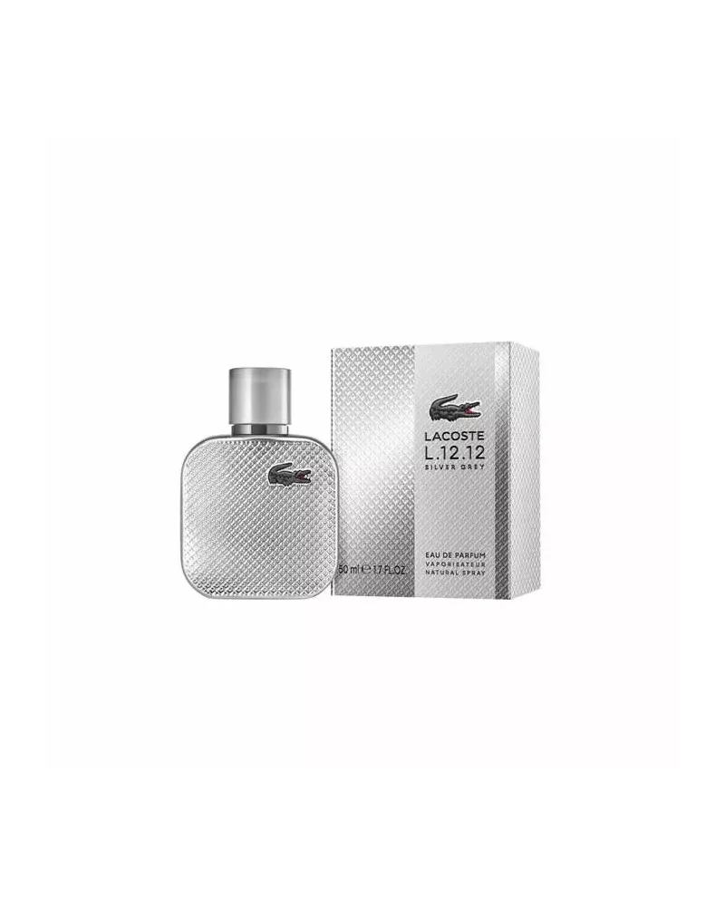 Lacoste L.12.12 Silver Grey Eau de Parfum Spray 50ml