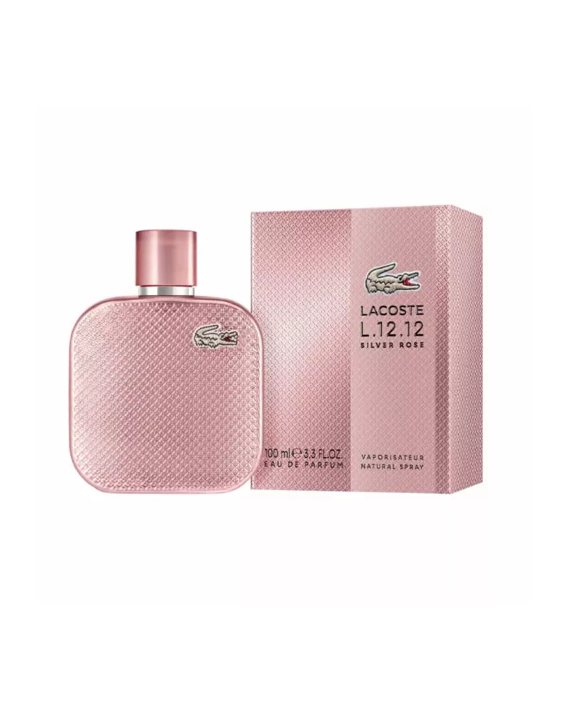Lacoste L.12.12 Silver Rose Eau de Parfum Spray 100ml