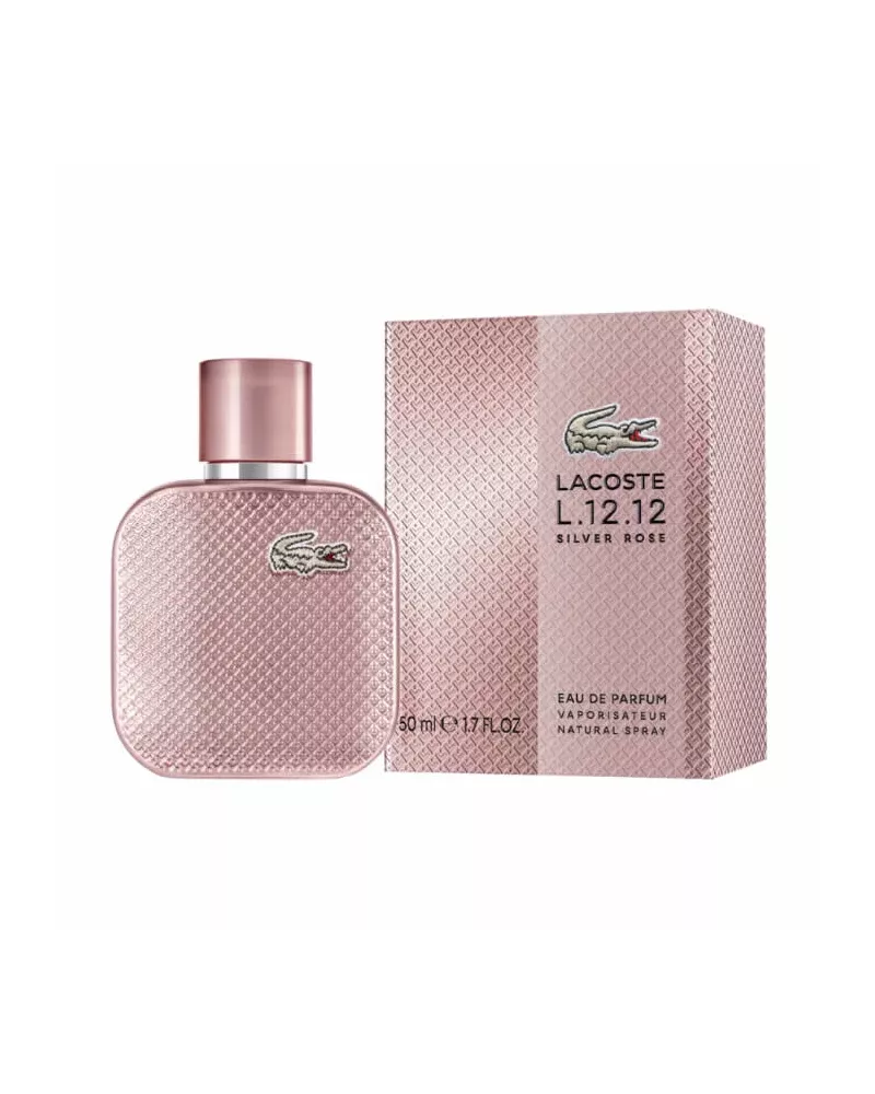 Lacoste L.12.12 Silver Rose Eau de Parfum Spray 50ml