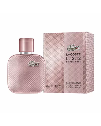 Lacoste L.12.12 Silver Rose Eau de Parfum Spray 50ml