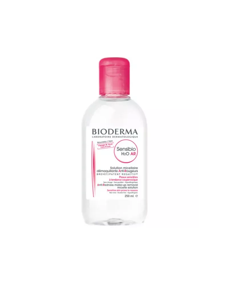 Bioderma Sensibio H2O Ar Solution Micellaire Démaquillante Anti Rougeurs 250ml