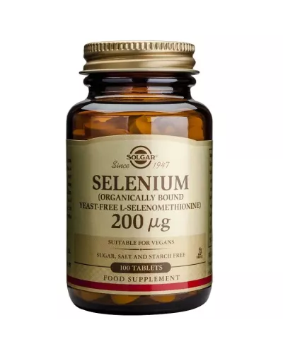 Solgar Selenium 200µg 50 Comprimés