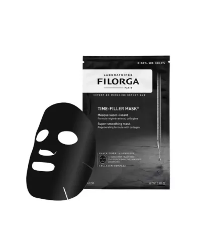 Filorga Time Filler Mask Masque Noir Super Lissant Au Collagene