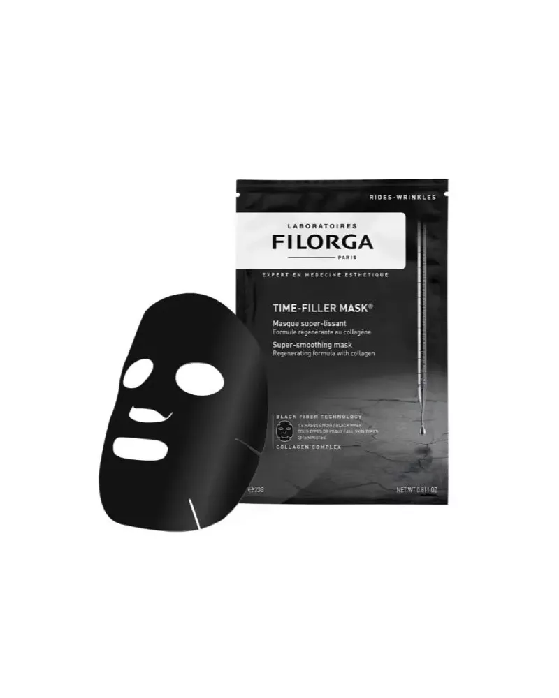 Filorga Time Filler Mask Masque Noir Super Lissant Au Collagene