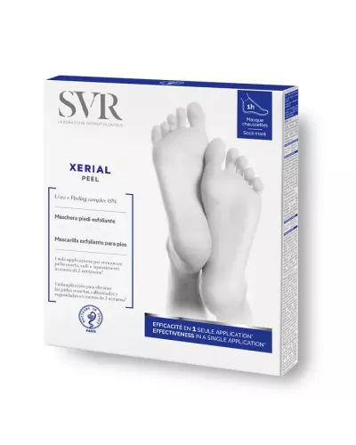 Svr Xérial Peel Mask Exfoliating Foot Mask 2x20ml