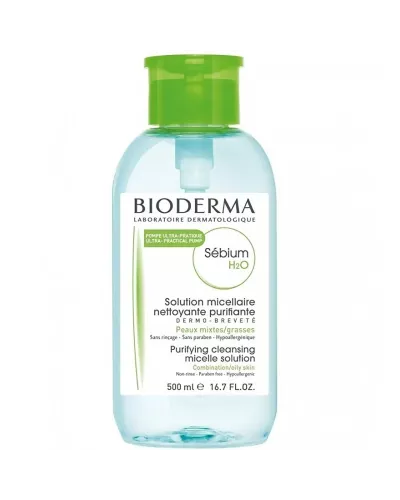 Bioderma Sebium H2O Reverse Pump 500ml