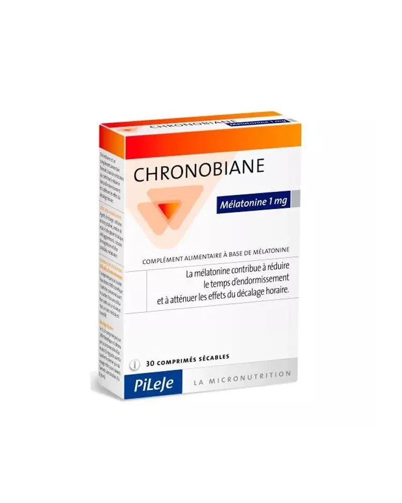 Pileje Chronobiane Melatonin 1mg 30 Comprimés