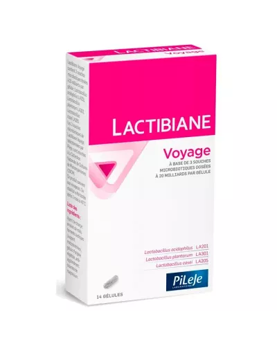 Pileje Lactibiane Voyage 14 Gélules
