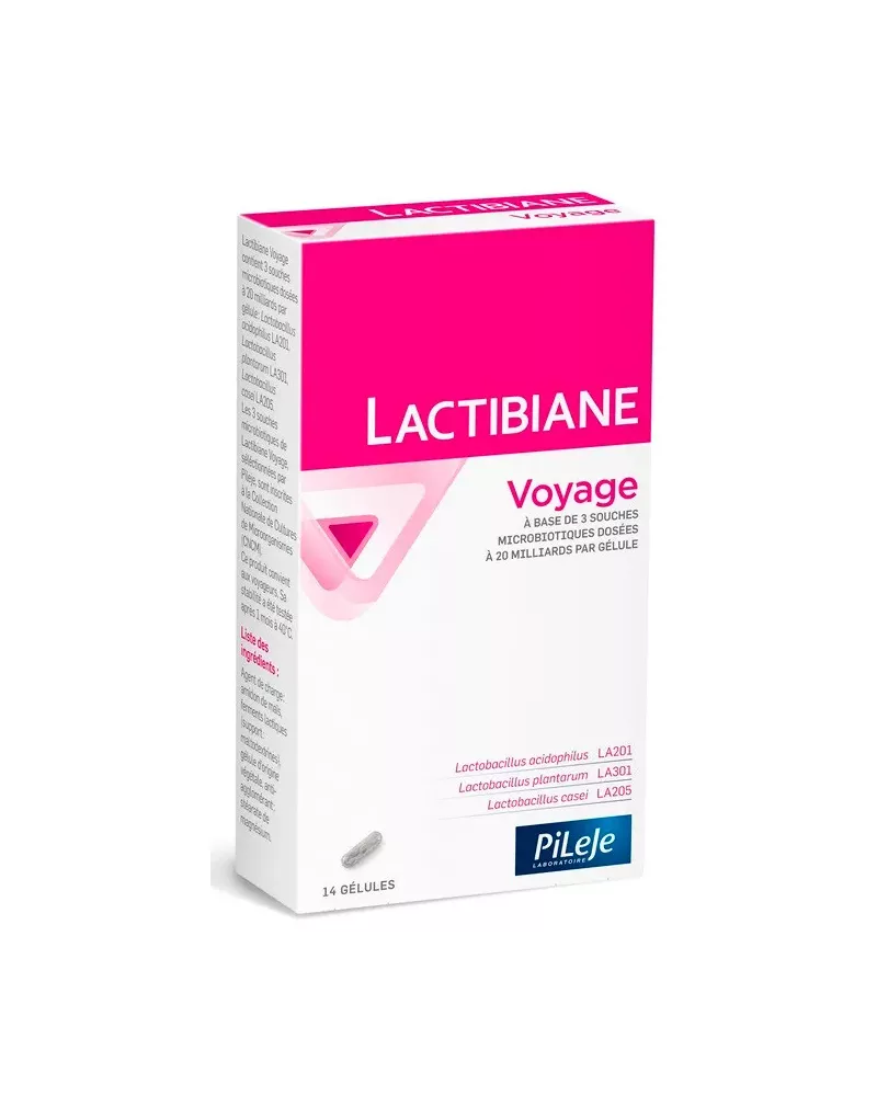 Pileje Lactibiane Voyage 14 Cápsulas