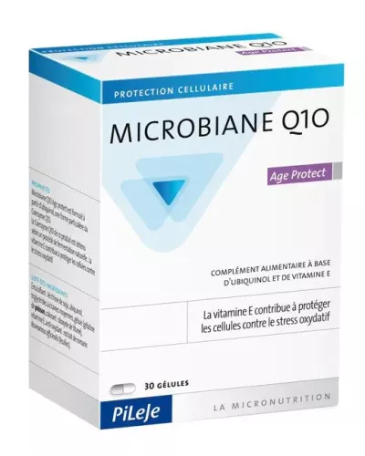 Pileje Microbiane Q10 Age Protect 30 Gélules
