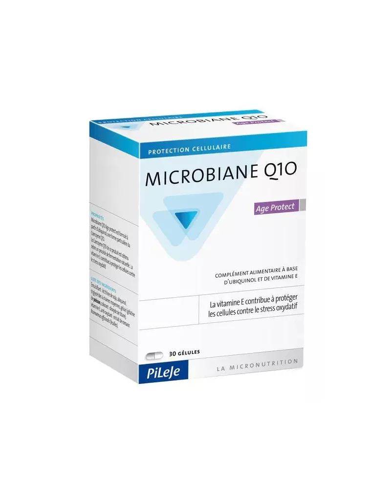 Pileje Microbiane Q10 Age Protect 30 Glules
