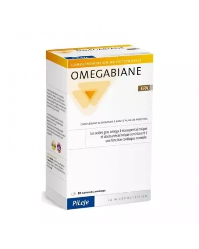 Pileje Omegabiane Epa 80 Capsules