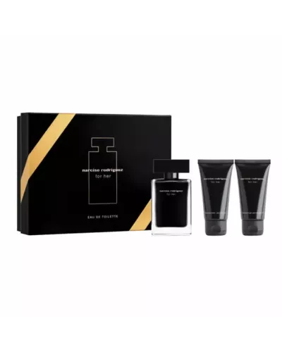 Narciso Rodríguez For Her Eau de Toilette en Spray 50ml Estuche 3 Productos