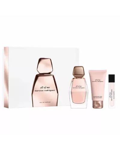 Narciso Rodriguez All Of Me Eau De Parfum Spray 90ml Coffret 3 Produits