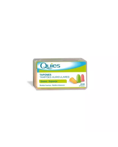 Optik Quies Tapones Para Los Oídos De Goma 6uds