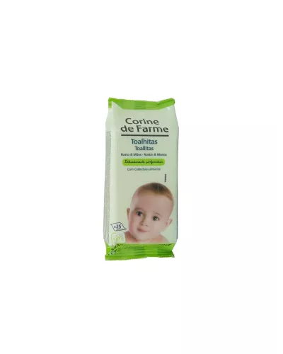 Corine De Farme Corine De F Toallitas Rostro y Manos Pieles Sensibles 25 Ud