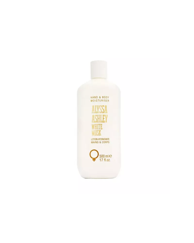 Loción Hidratante para Manos y Cuerpo Alyssa Ashley White Musk 500ml