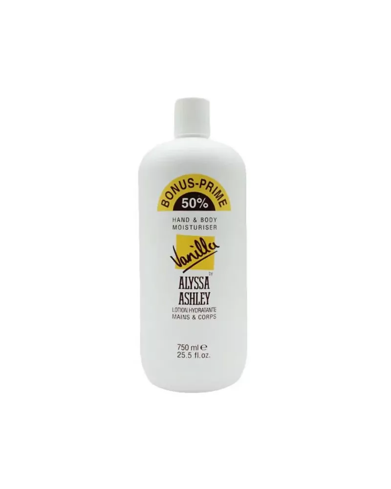 Alyssa Ashley Vanilla Hand And Body Moisturizer 750ml