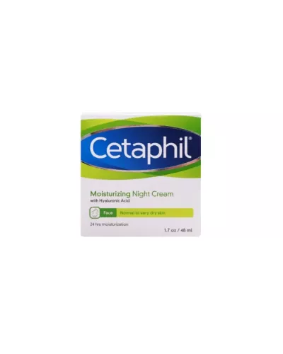 Cetaphil Facial Moisturizing Night Cream Normal / Dry Skin 48ml