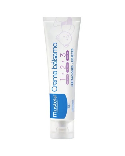 Mustela Bebé Crema Bálsamo 1 2 3 Irritaciones Y Rojeces 100ml