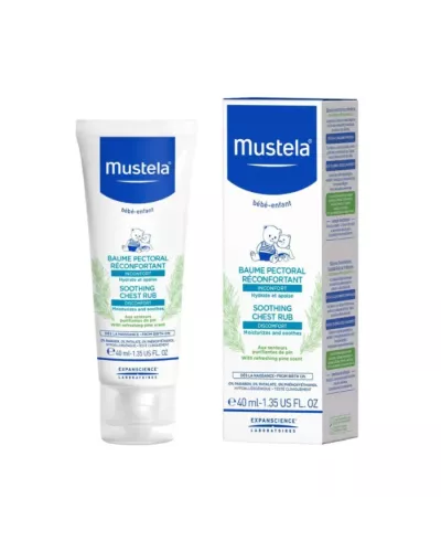 Mustela Soothing Chest Rub 40ml